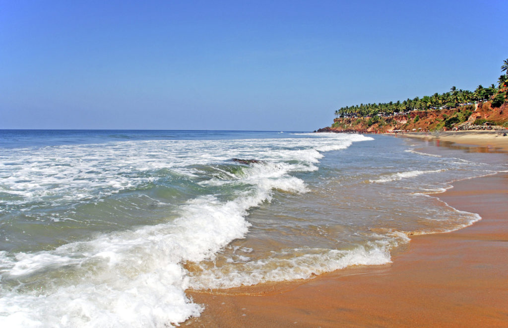 Varkala beach. Kerala