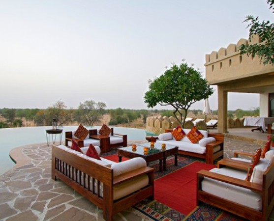 Mihirgarh Boutique Hotel: A luxurious retreat nestled in nature's embrace, offering unparalleled comfort and elegance.